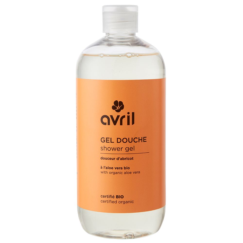 Avril Gel Douche Coeur D'abricot Certifié Bio Douche 500 Ml - Image 1