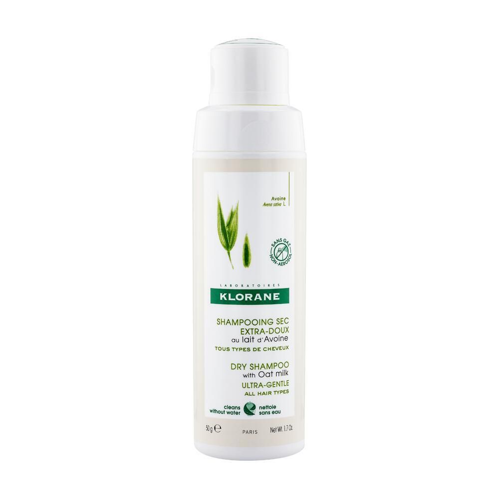 Klorane Shampooing Sec Extra Doux Au Lait D'avoine Lait 50 G