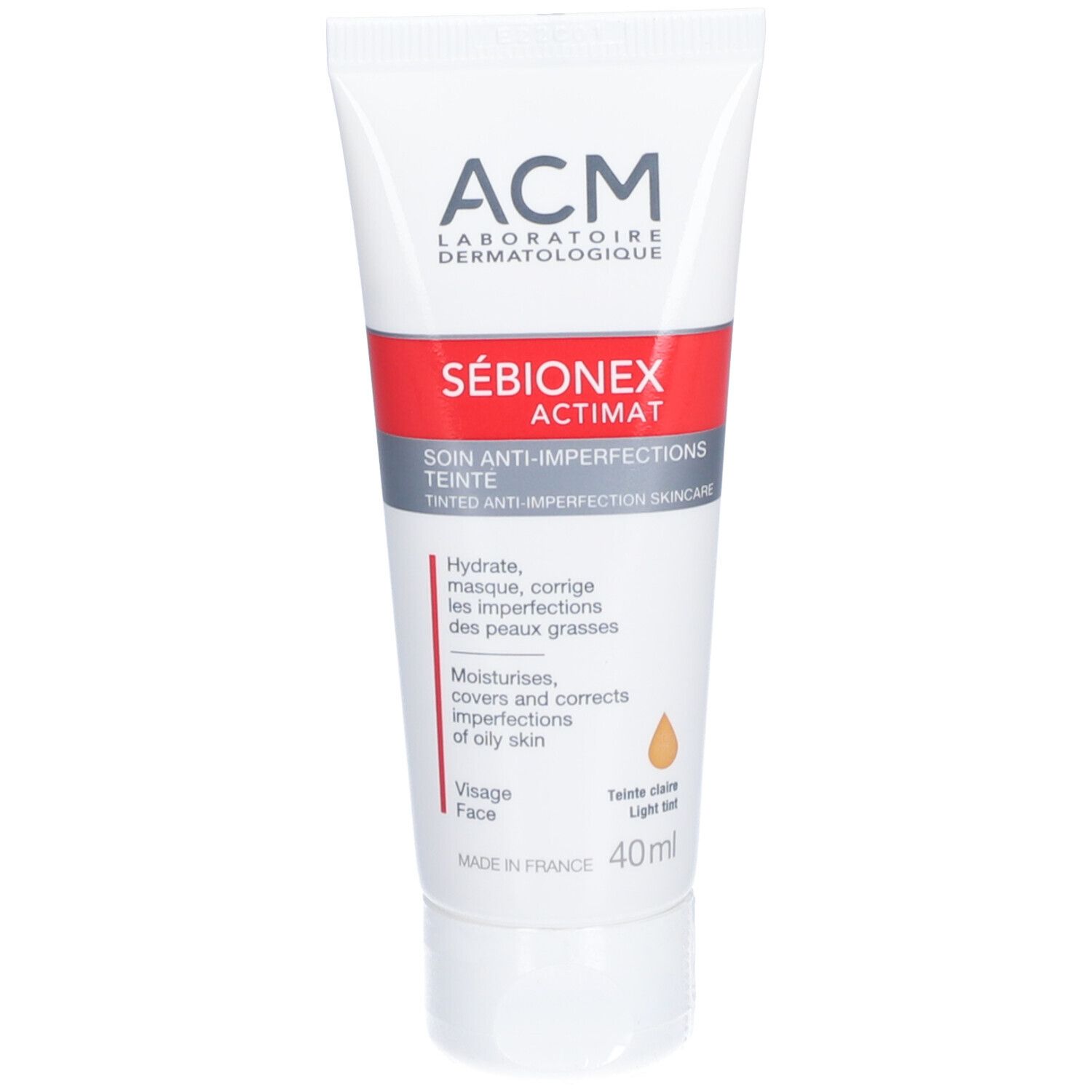 ACM Sébionex Actimat Soin anti-imperfections teinté 40 ml Crème