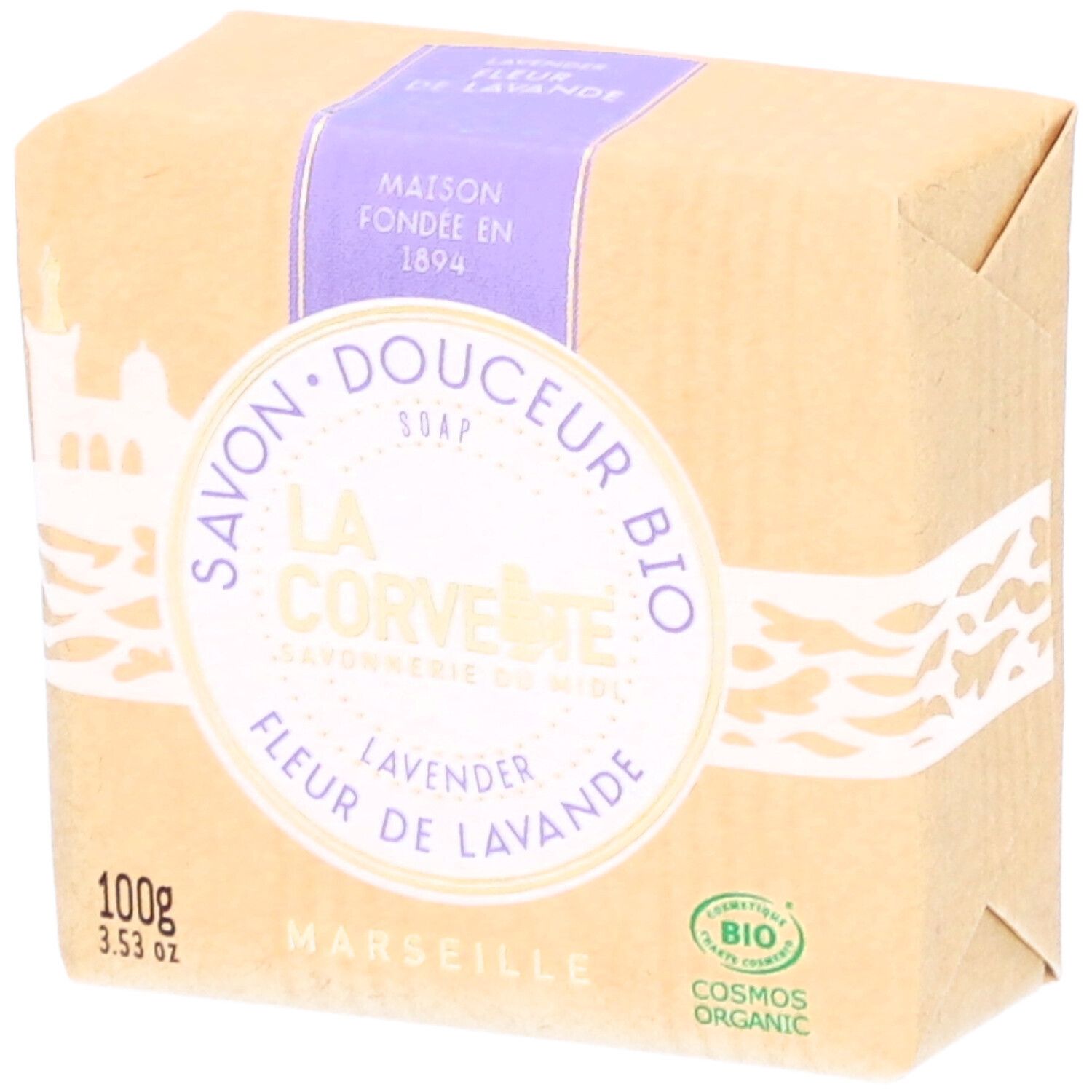 La Corvette Douceur Bio Fleur De Lavande 100G - Image 2