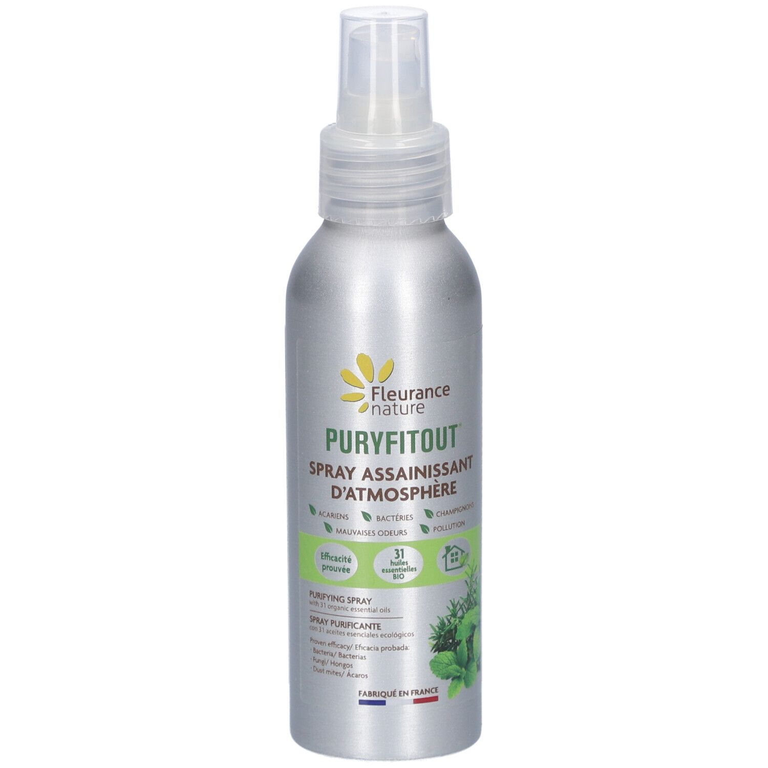 Fleurance Nature Puryfitout Spray Assainissant 100 Ml - Image 1