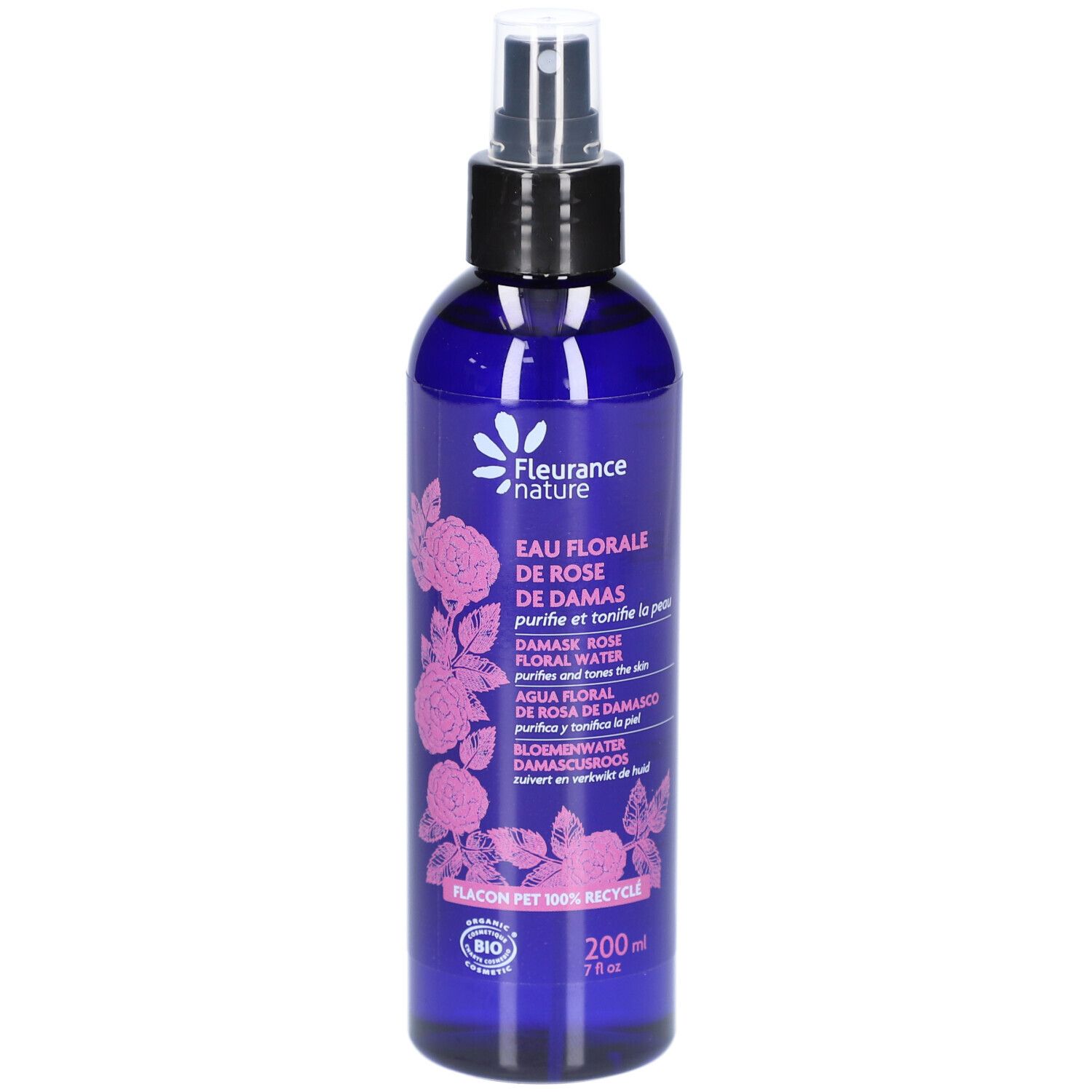 Fleurancenature Fleurance Nature Eau Florale De Rose Damas Solution(S) 200 Ml