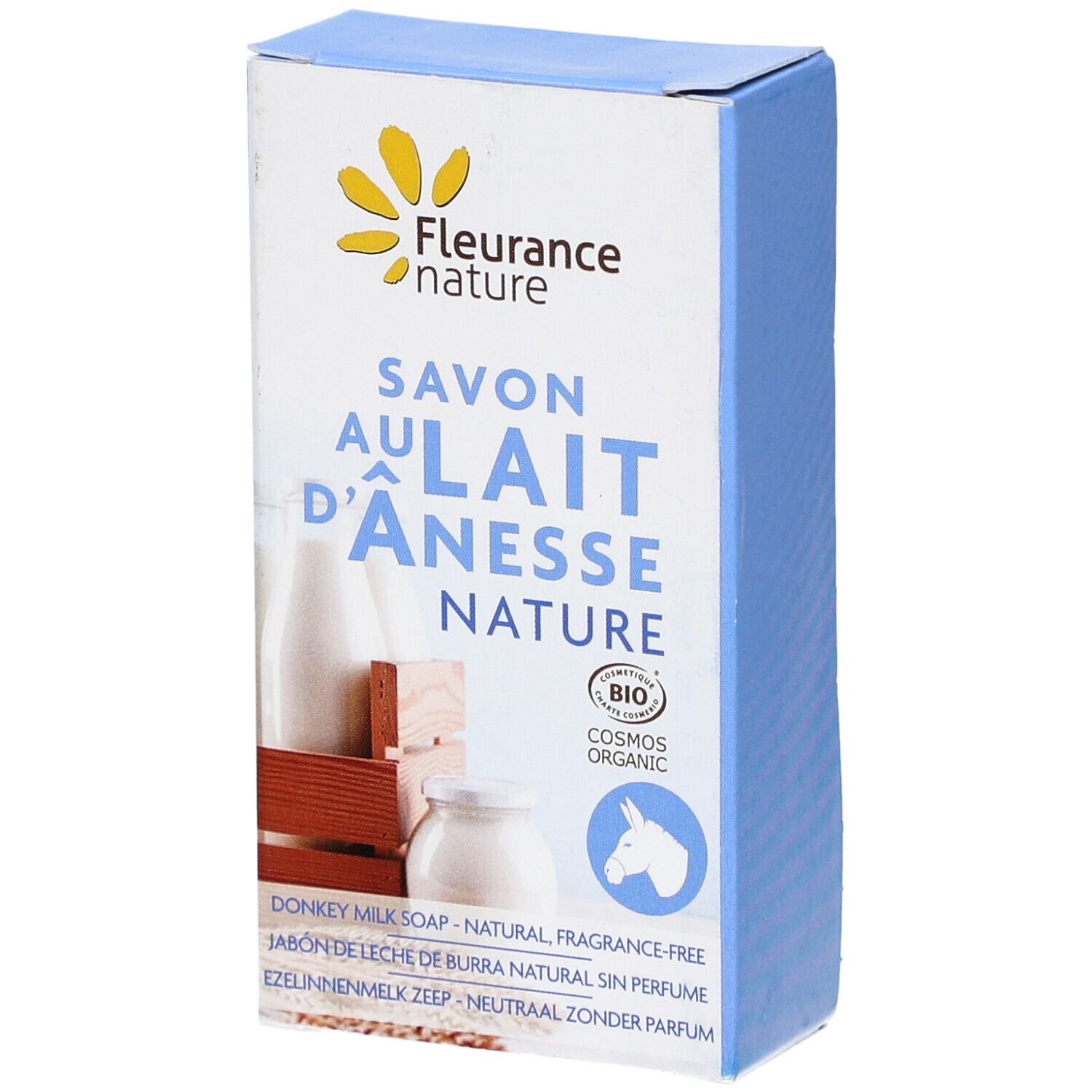 Fleurance Nature Savon Lait Ânesse Nature 100G - Image 2
