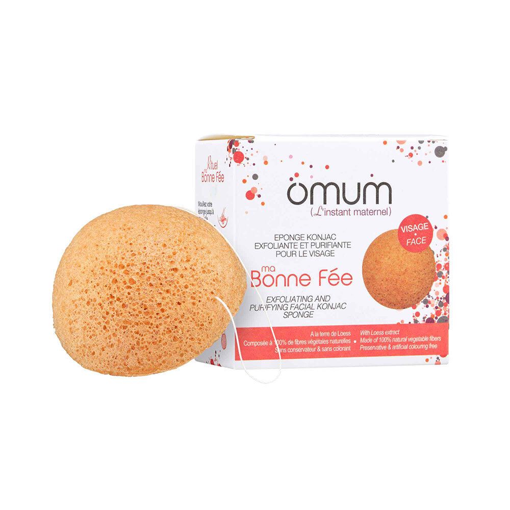 Naadam Nature Omum Ma Bonne Fée Visage Éponge(S) 1 Pc(S)