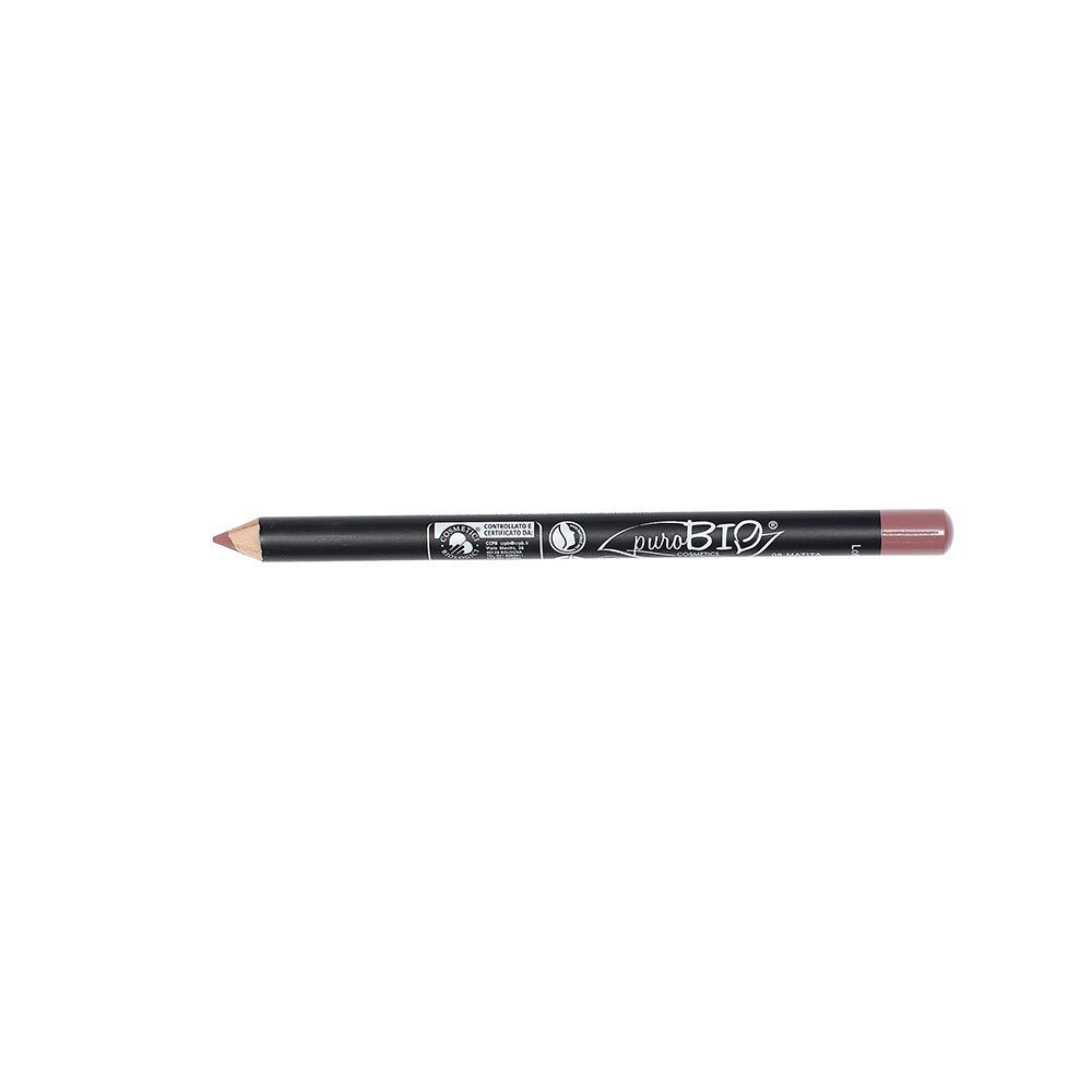 PUROBIO Crayon Lèvres 08 Rose Mauve 1 g Maquillage