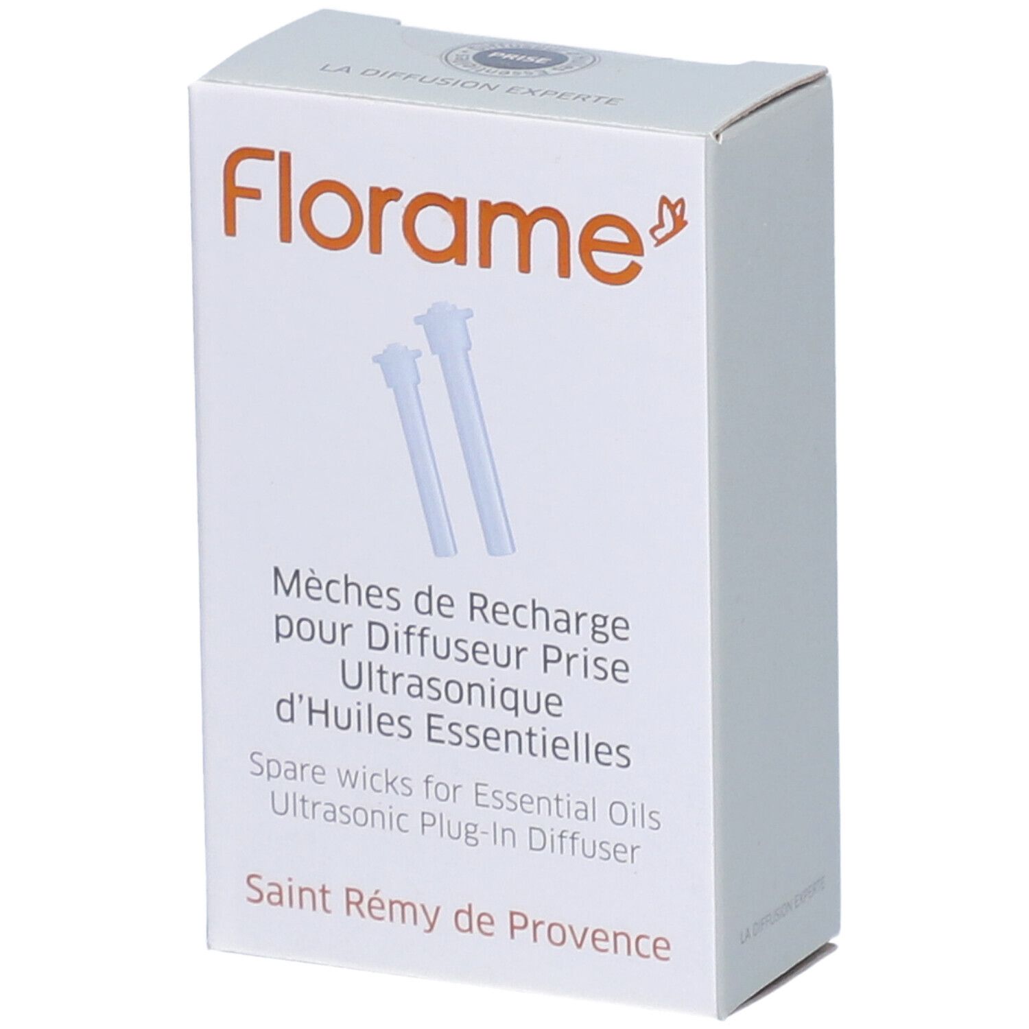 Florame Mèches de Recharge pour Diffuseur Prise Ultrasonique d'Huiles Essentielles 2x2 pc(s) Huile