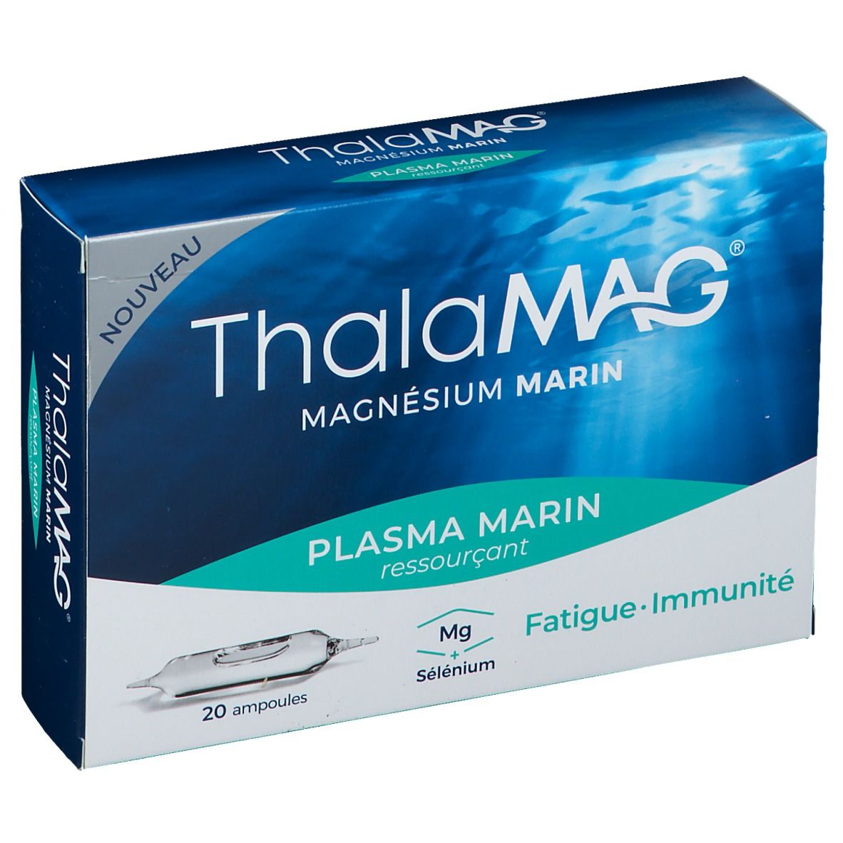 ThalaMAG MAGNÉSIUM MARIN 20 pc(s) Ampoule(S)
