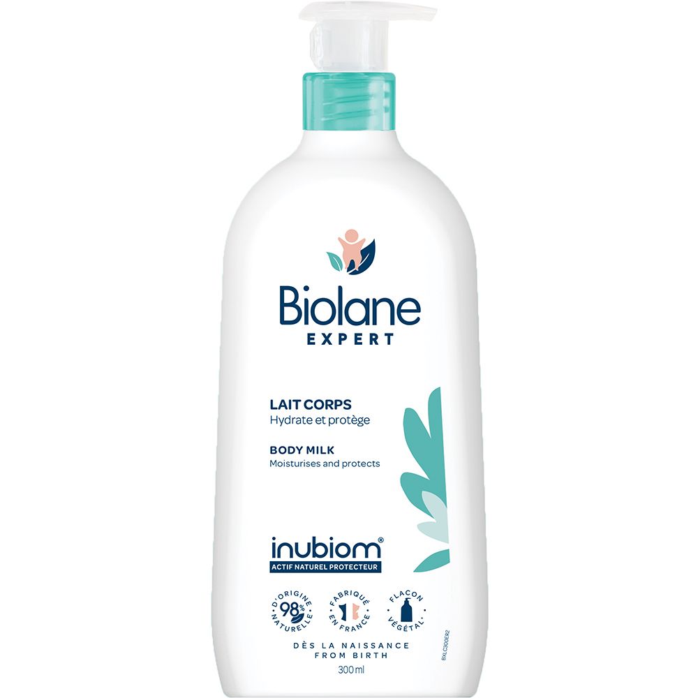 Biolane Expert - Lait Corps Nourrit & Apaise Peaux Sensibles 300Ml 300 Ml - Image 1