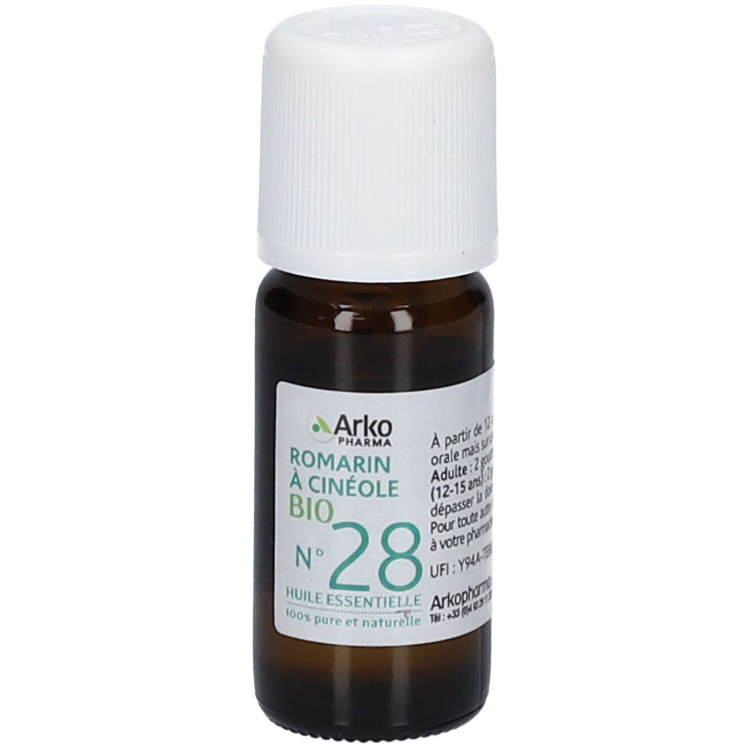 ARKOPHARMA Huile essentielle Romarin à Cinéole bio N°28 10 ml