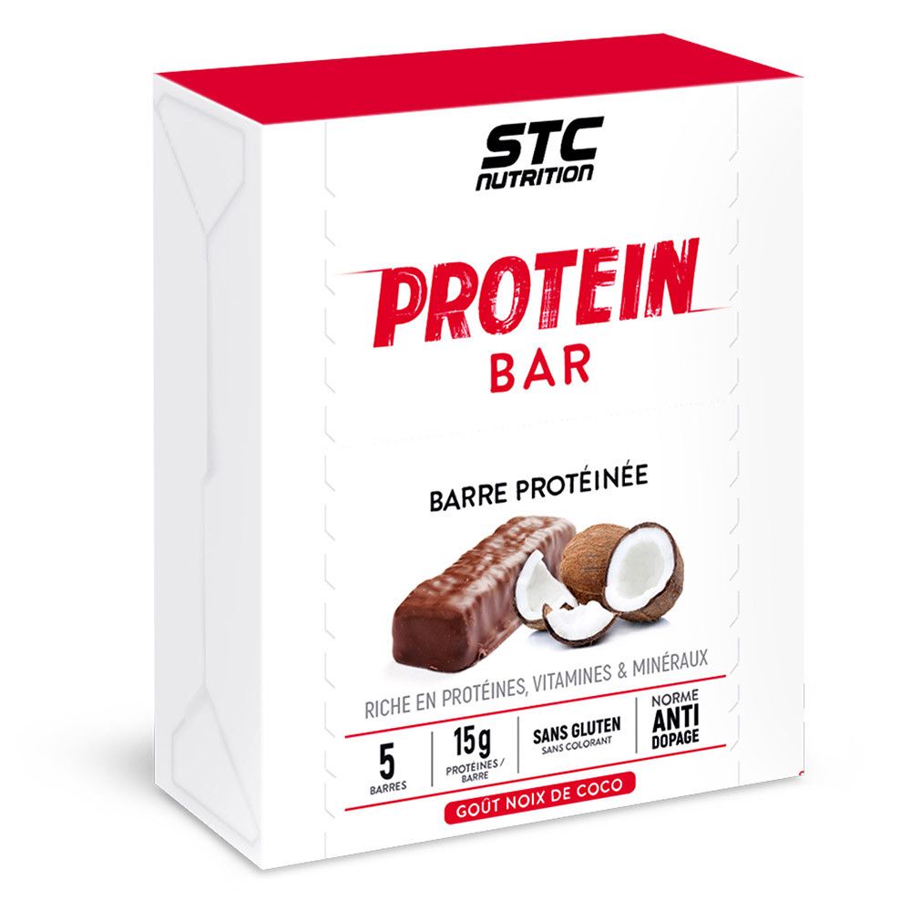 STC Nutrition Protein Bar - Noix de coco 225 g Aliment