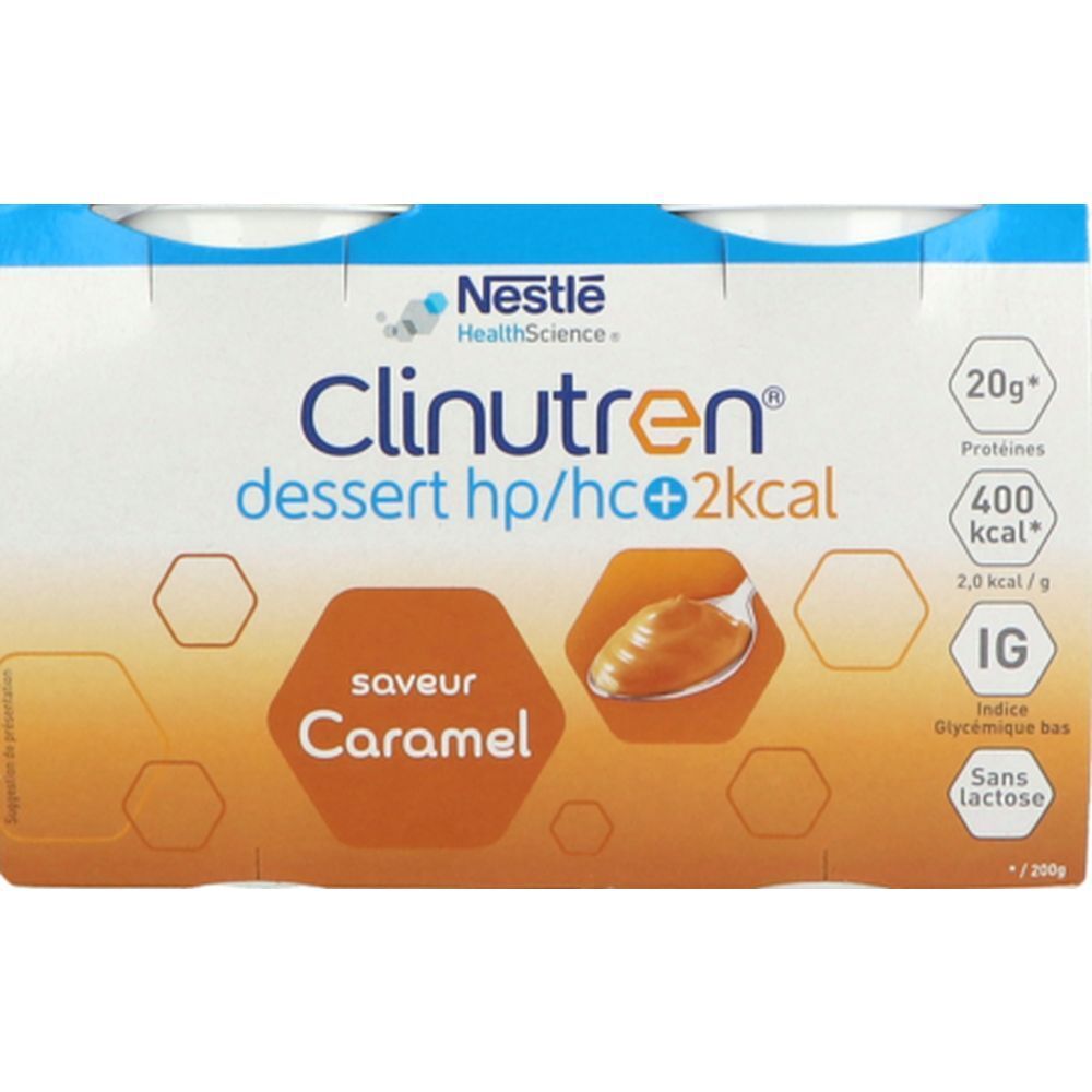 Clinutren Dessert Hp Hc+ 2Kcal, Denrée Alimentaire Destinée À Des Fins Médicales Spéciales Fluide 800 Ml