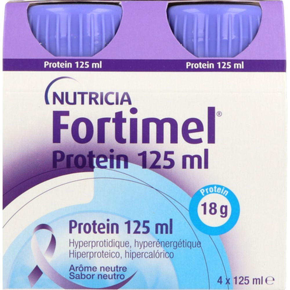 Fortimel Protein Sensation, DADFMS, arôme neutre, 125 ml x 4 500 ml fluide