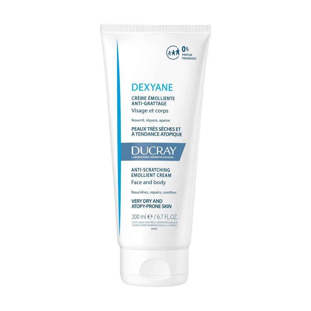 Ducray Dexyane Crème Émolliente Anti-Grattage Pour La Peau 200 Ml