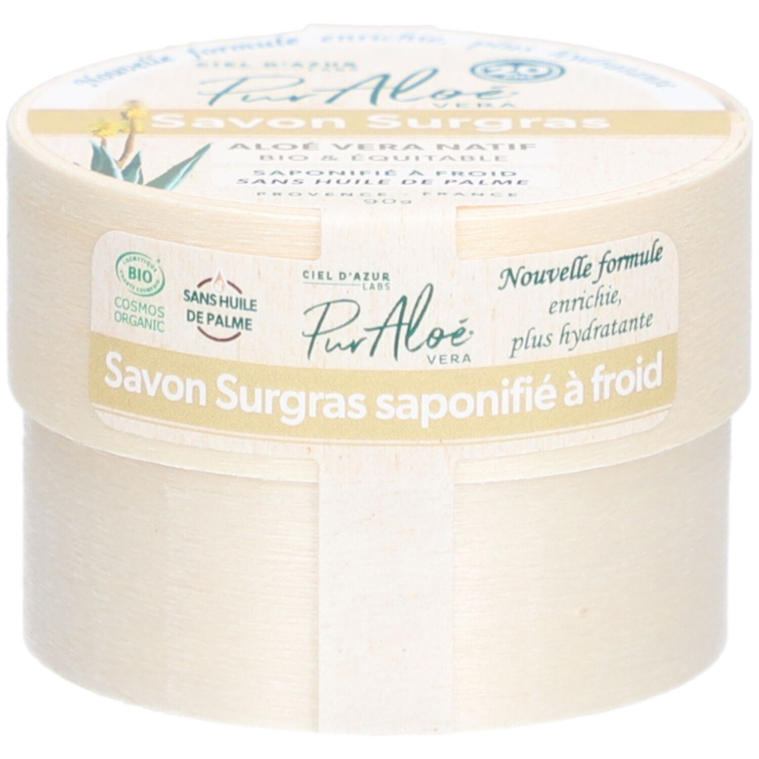 Ciel D'azur Puraloé Savon Surgras 90 G