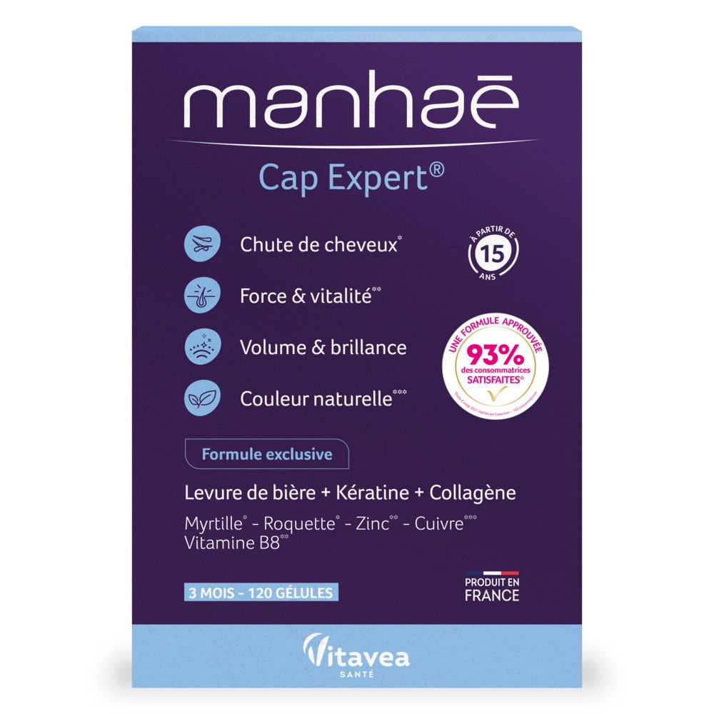 Manhaé Cap Expert® 15+ Capsule(S) 120 Pc(S) Enfants