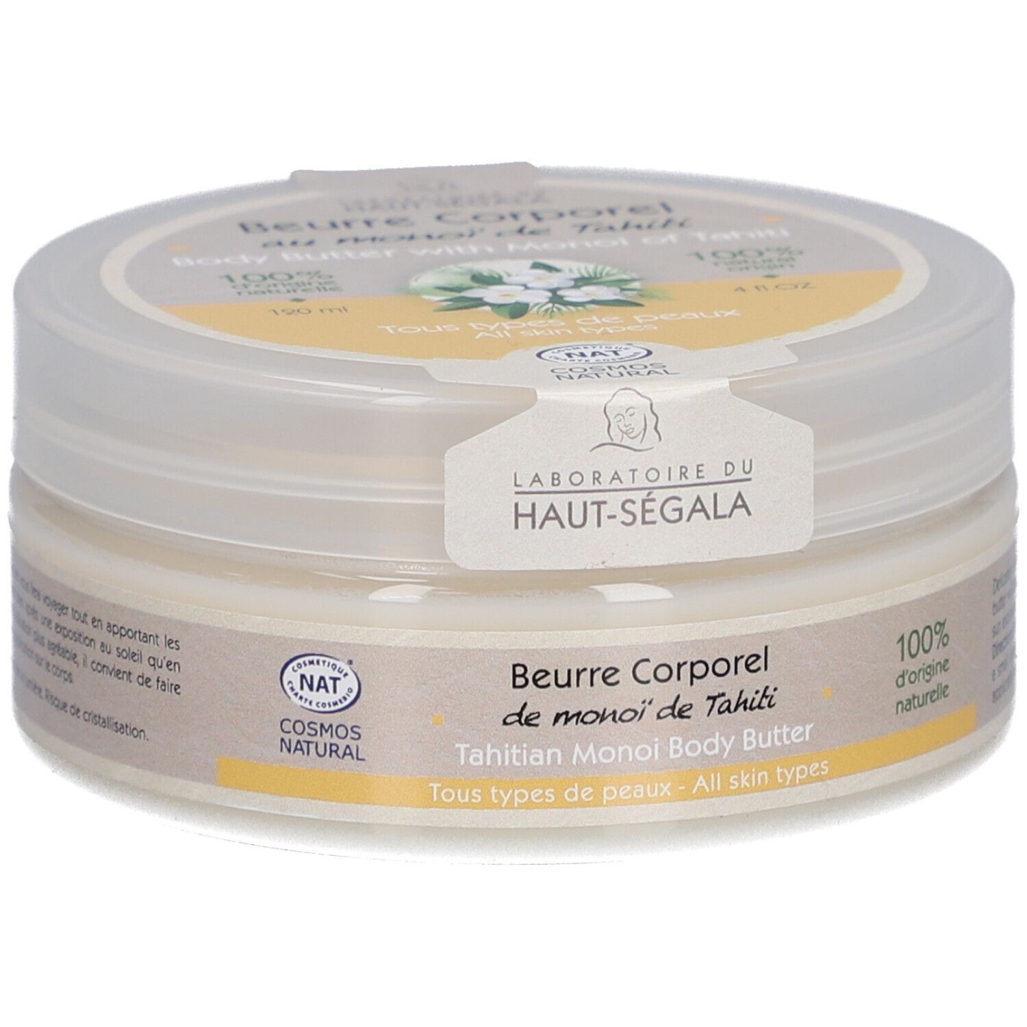 Laboratoire Du Haut Segala Laboratoire Du Haut-Ségala Beurre Corporel Au Monoï De Tahiti Baume 120 Ml