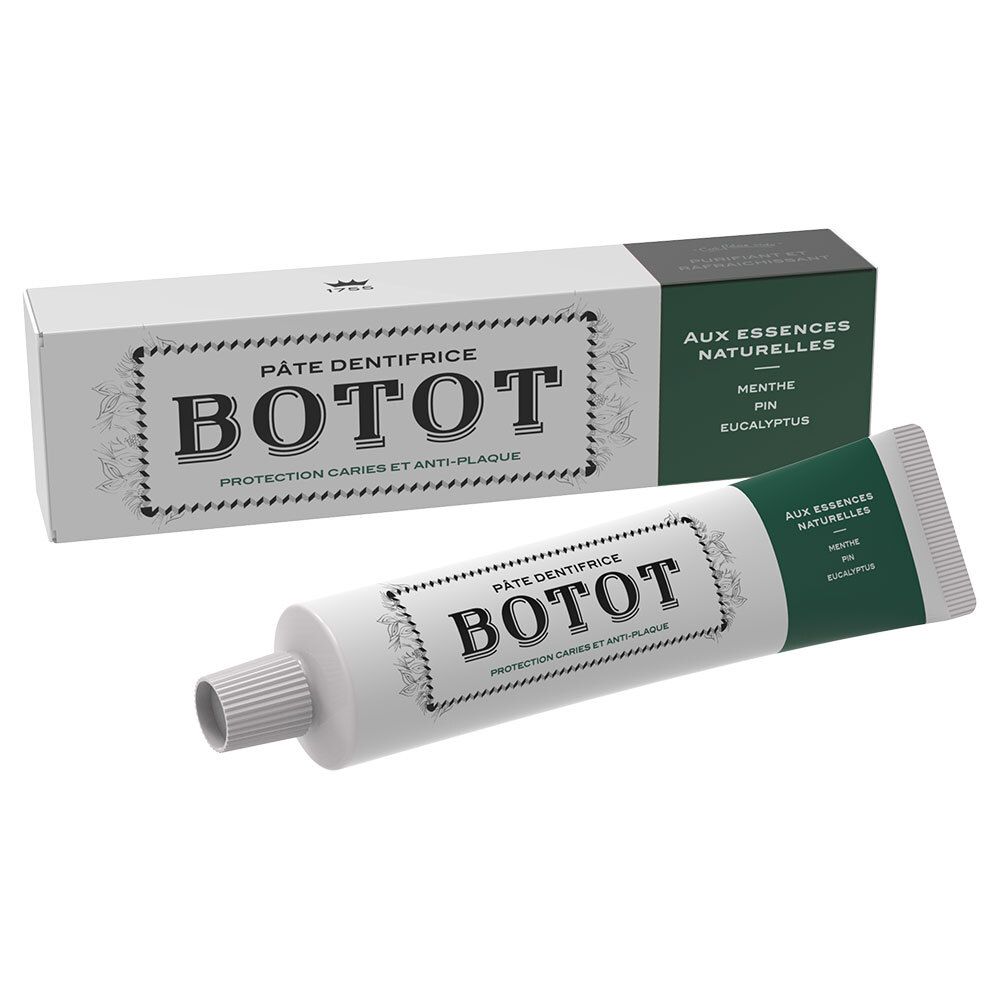 BOTOT Dentifrice Menthe - Pin Eucalyptus Dentifrice(S) 150 ml