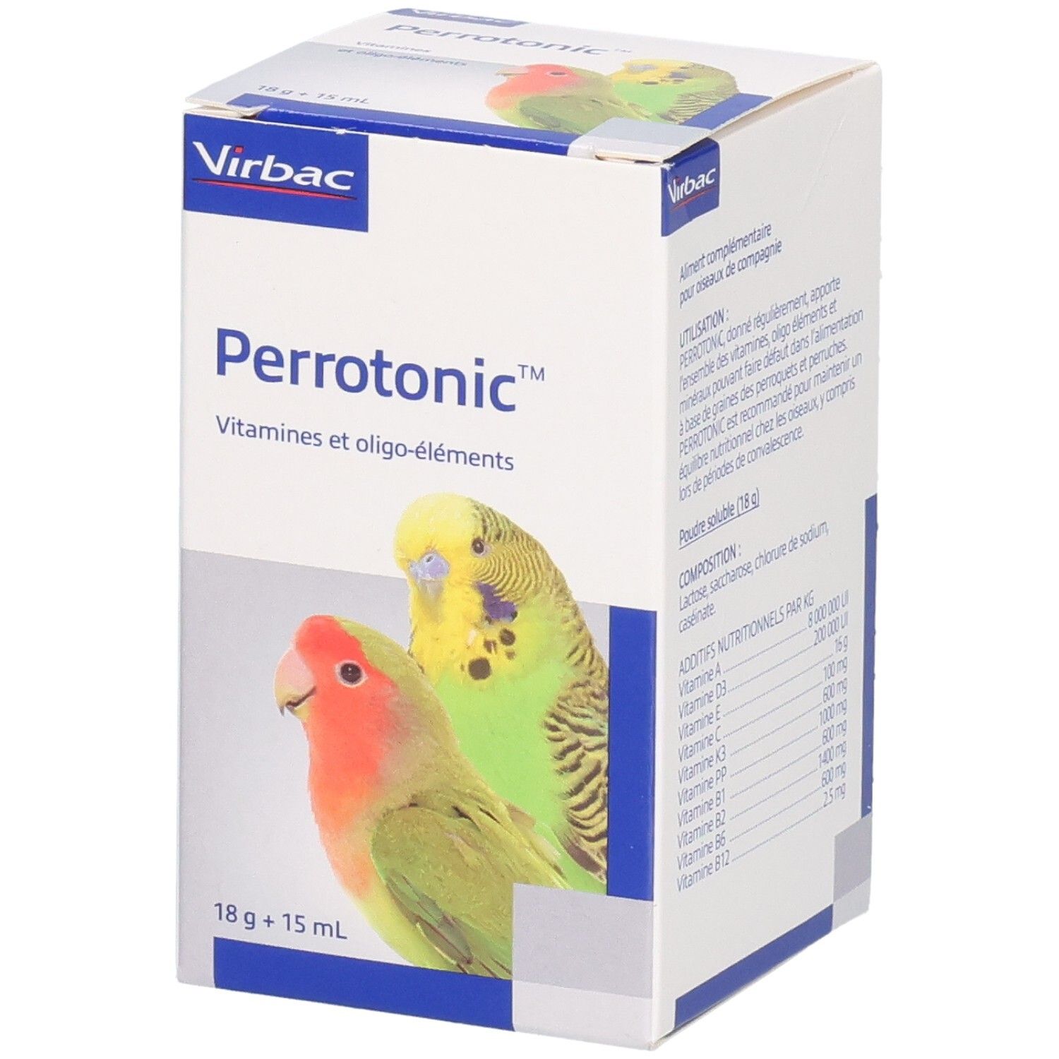 Virbac Perrotonic 15 ml Poudre