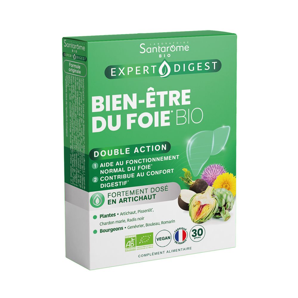 Santarome Bio Bien-Être Du Foie Capsule(S) 30 Pc(S) Enfants
