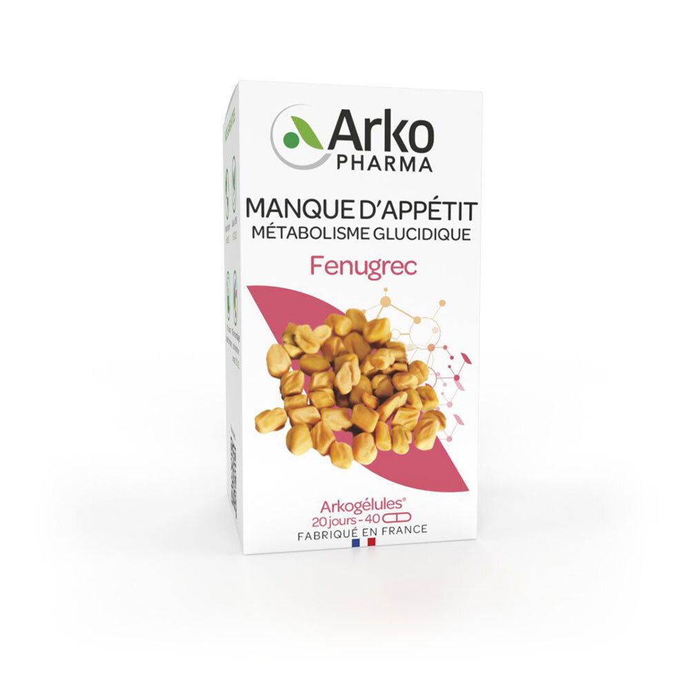 Arkogélules Arkopharma Arkogélules® Bio Fenugrec Capsule(S) 40 Pc(S) Enfants