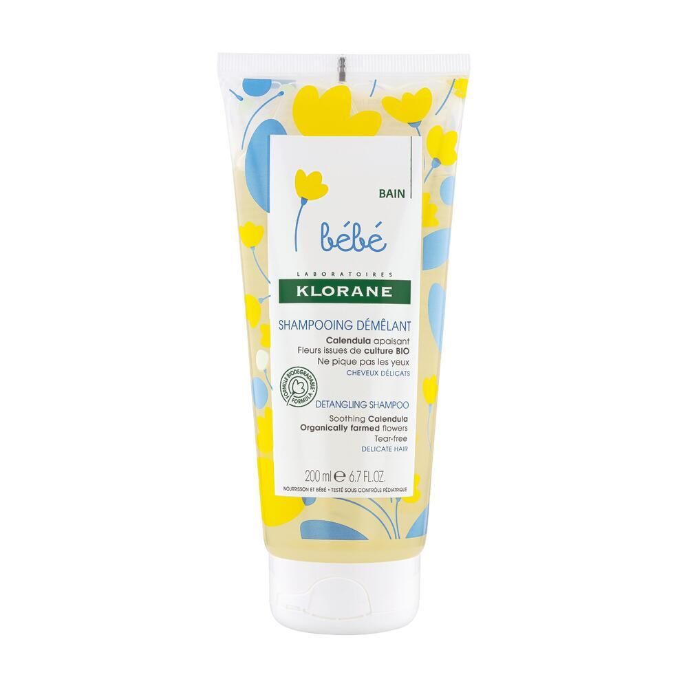 Klorane Bébé Bain Shampoing Démêlant Au Calendula Bio Shampooing 200 Ml Nourrisson