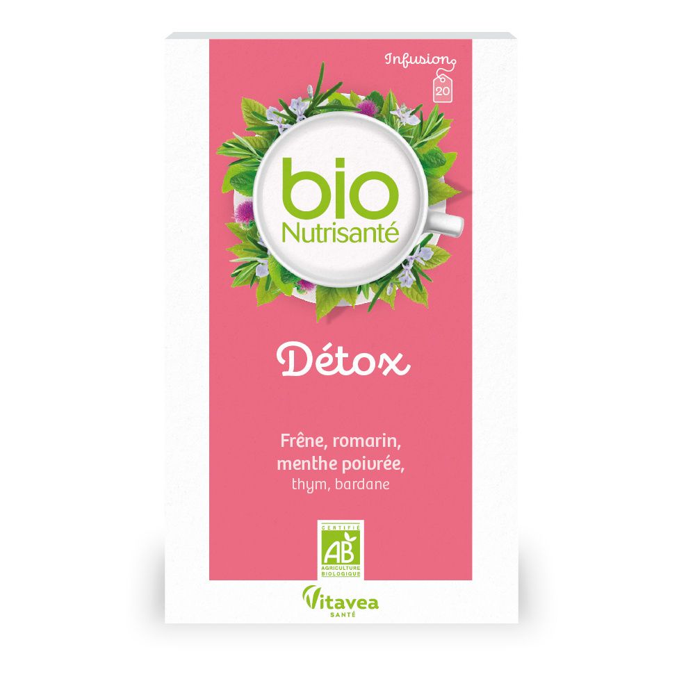 Nutrisanté Bio Infusion Détox Thé Instantané 20 Pc(S) Enfants