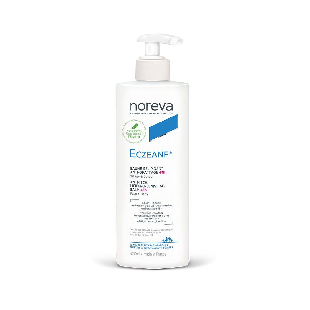 Noreva Laboratoires Eczeane® Baume Relipidant Anti-Grattage 48H 400 Ml