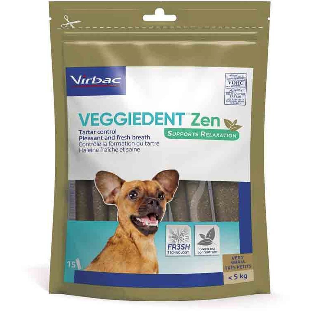 VIRBAC Veggiedent Zen - Petit chien - Lamelle à mâcher végétale pour l'hygiène buccodentaire 1 pc(s)