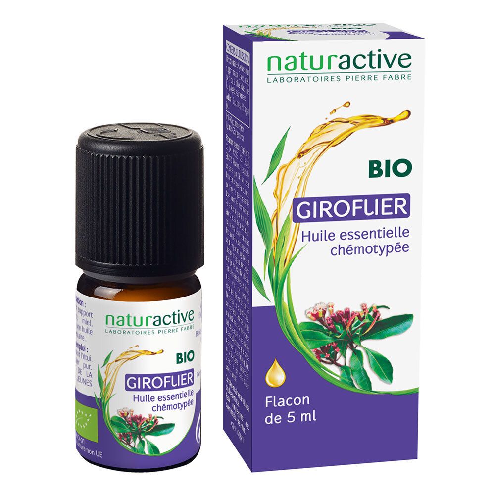 Naturactive Giroflier Huile Essentielle Bio 5 Ml
