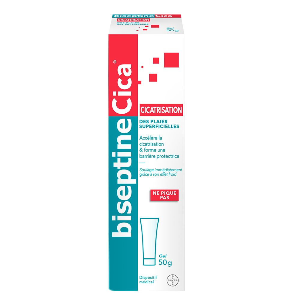 Bayer Biseptinecica Cicatrisation Des Plaies Superficielles 50G - Image 3