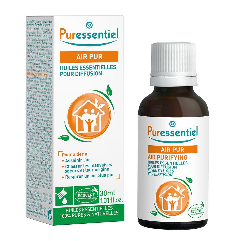 Puressentiel Diffuse Air Pur Huiles Essentielles pour Diffusion 30 ml Huile