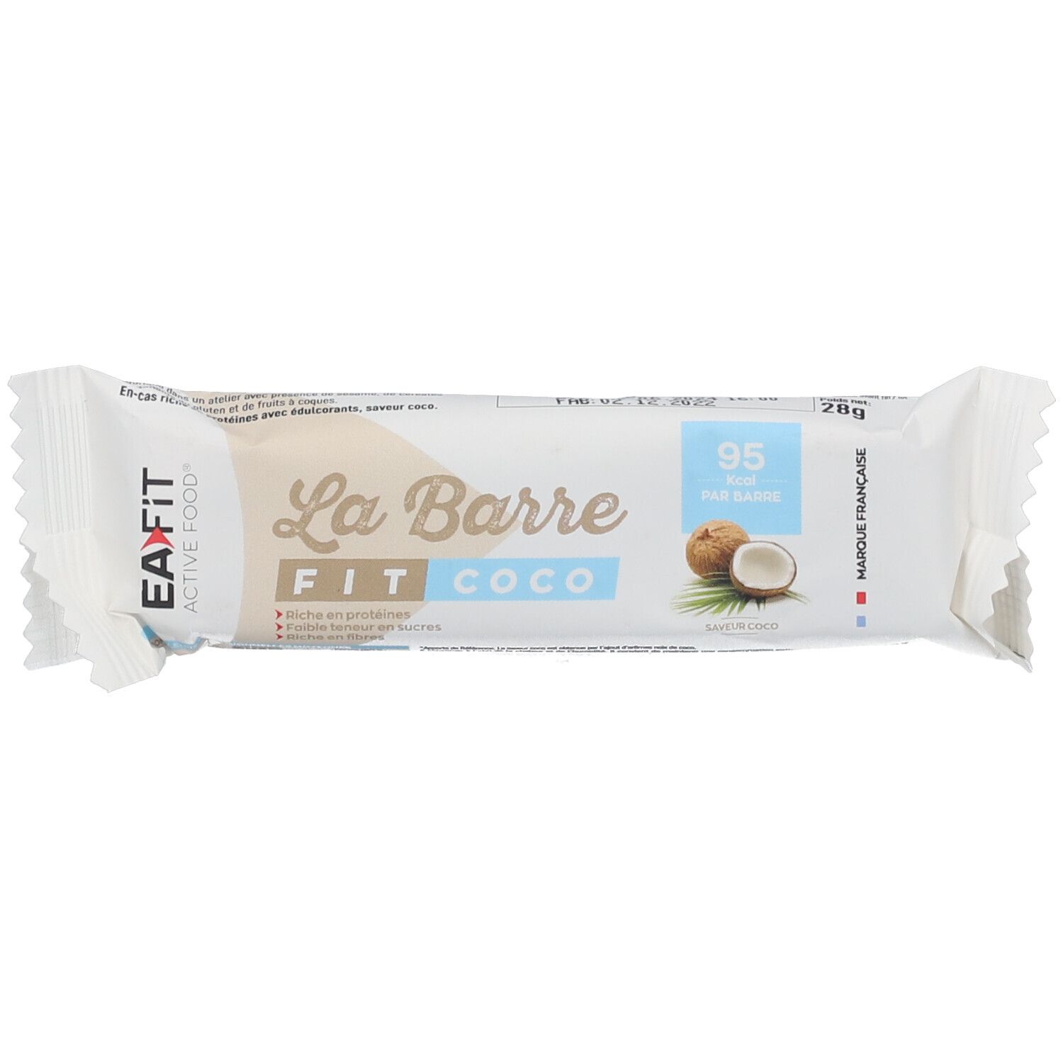 EA-FIT La barre Fit Coco Aliment 28 g