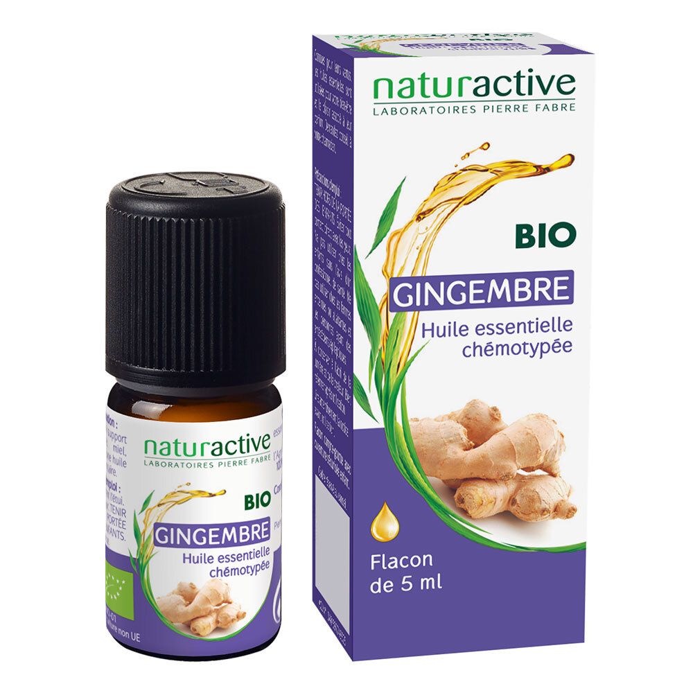 Naturactive Gingembre Huile Essentielle Bio 5 Ml