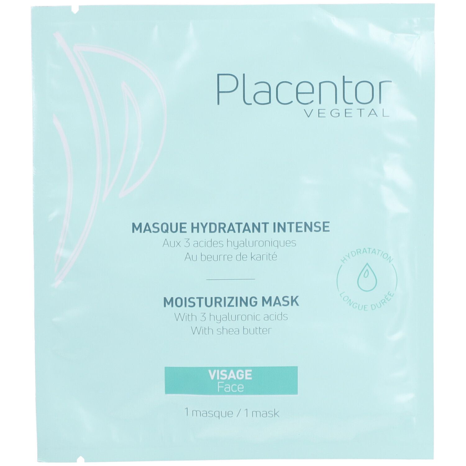 Placentor Végétal Masque hydratant intense 1 pc(s) Masque(S) Pour Le Visage