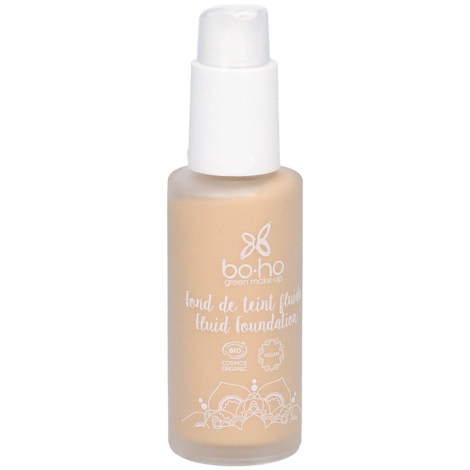 Boho Green Make Up Fond De Teint Fluide 03 Sable Maquillage 30 Ml