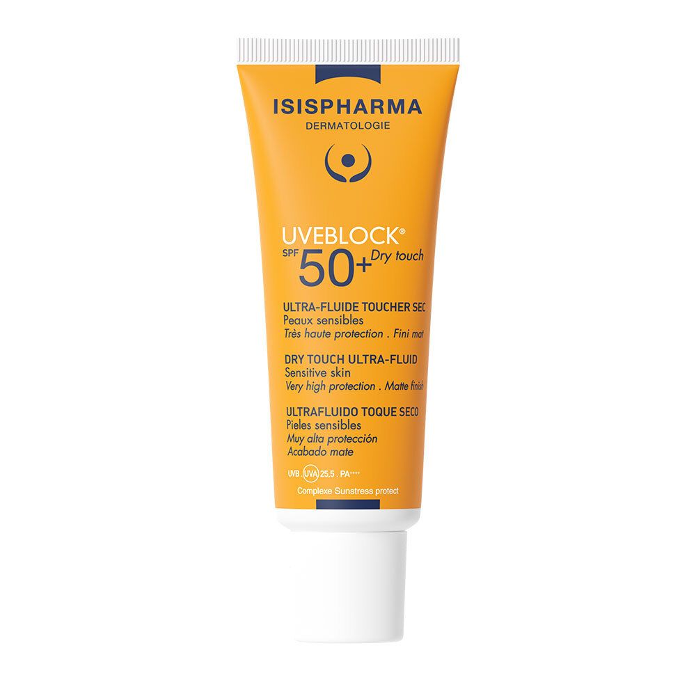 Isispharma Uveblock Spf 50+ Dry Touch Émulsion 40 Ml