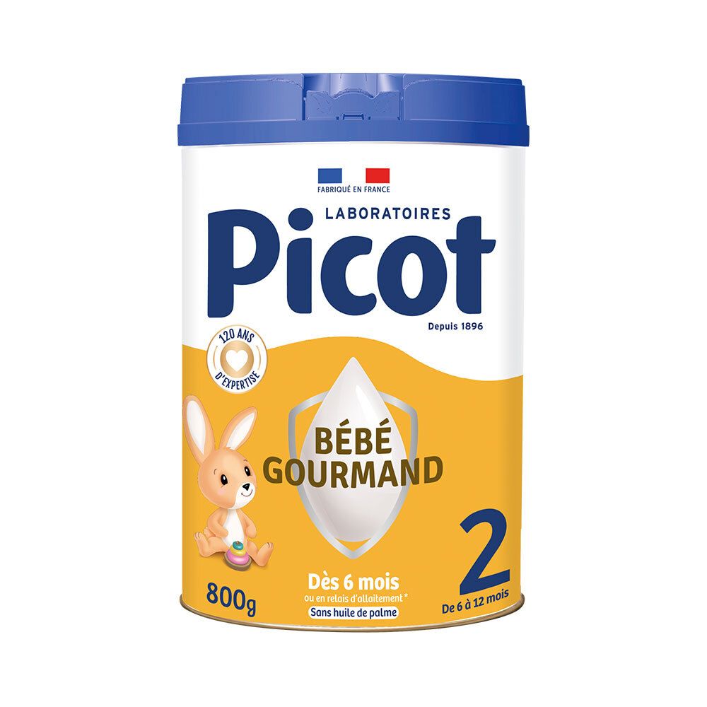 Picot Bébé Gourmand 2ème âge 800 g Lait