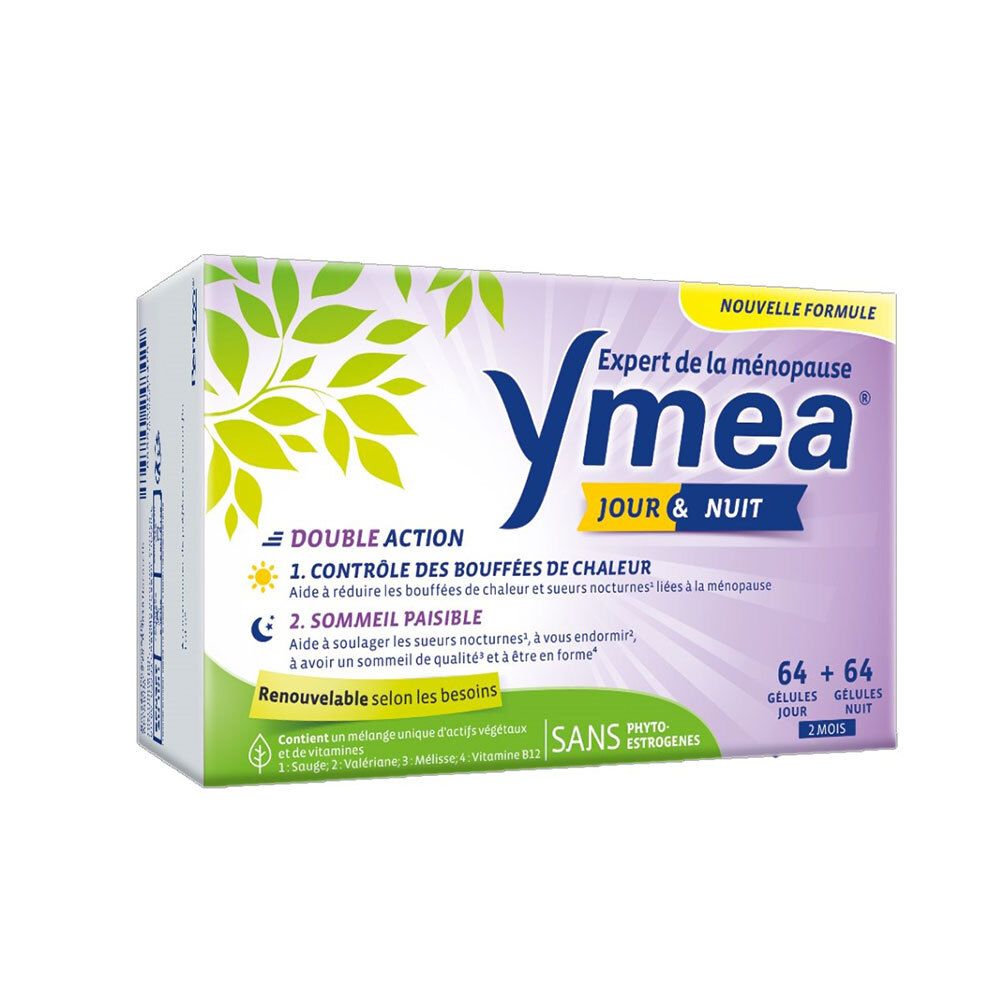 Ymea Ménopause Bouffées De Chaleur Et Sommeil 128 Gélules Capsule(S) Pc(S) Enfants