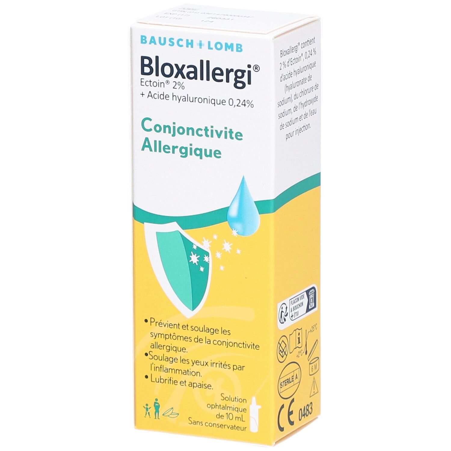 Bausch & Lomb Bausch + Lomb Bloxallergi Gouttes Ophtalmiques 5 Ml