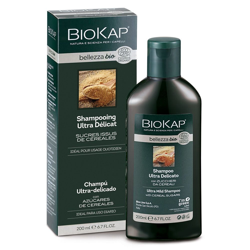 Biokap Bellezza Bio Shampooing Ultra Délicat 200 Ml