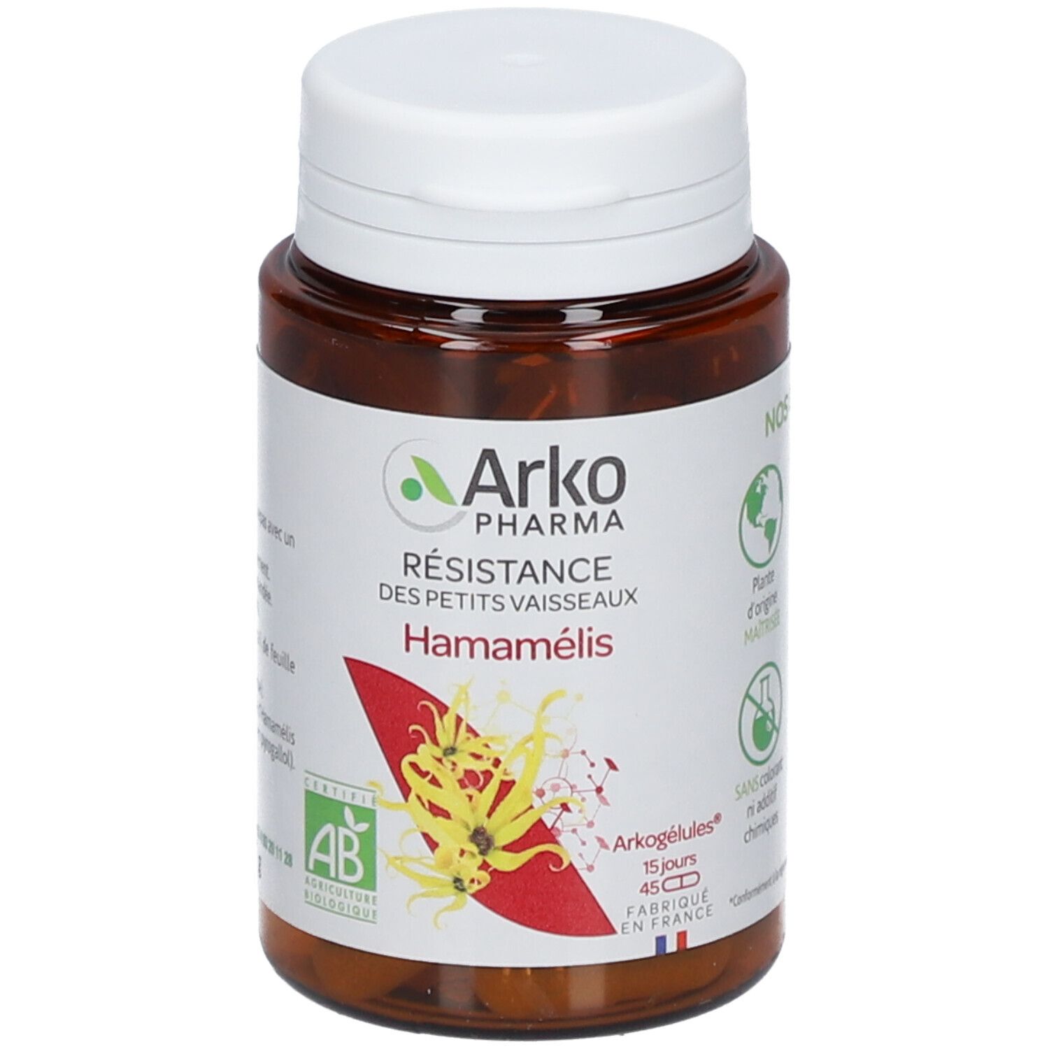 Arkogélules Arkopharma Hamamélis Bio Capsule(S) 45 Pc(S)