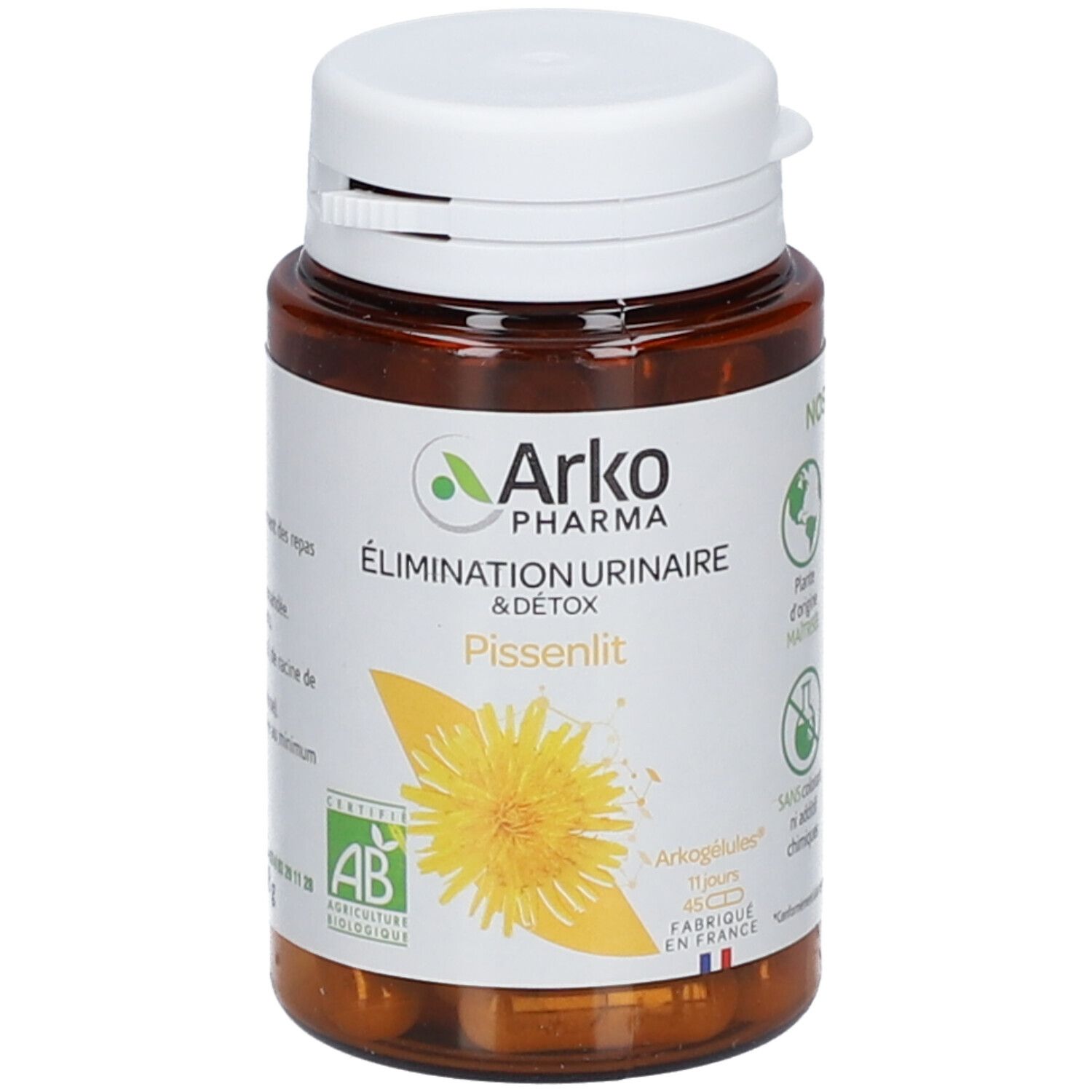 Arkogélules Arkopharma Pissenlit Bio Capsule(S) 45 Pc(S) Enfants