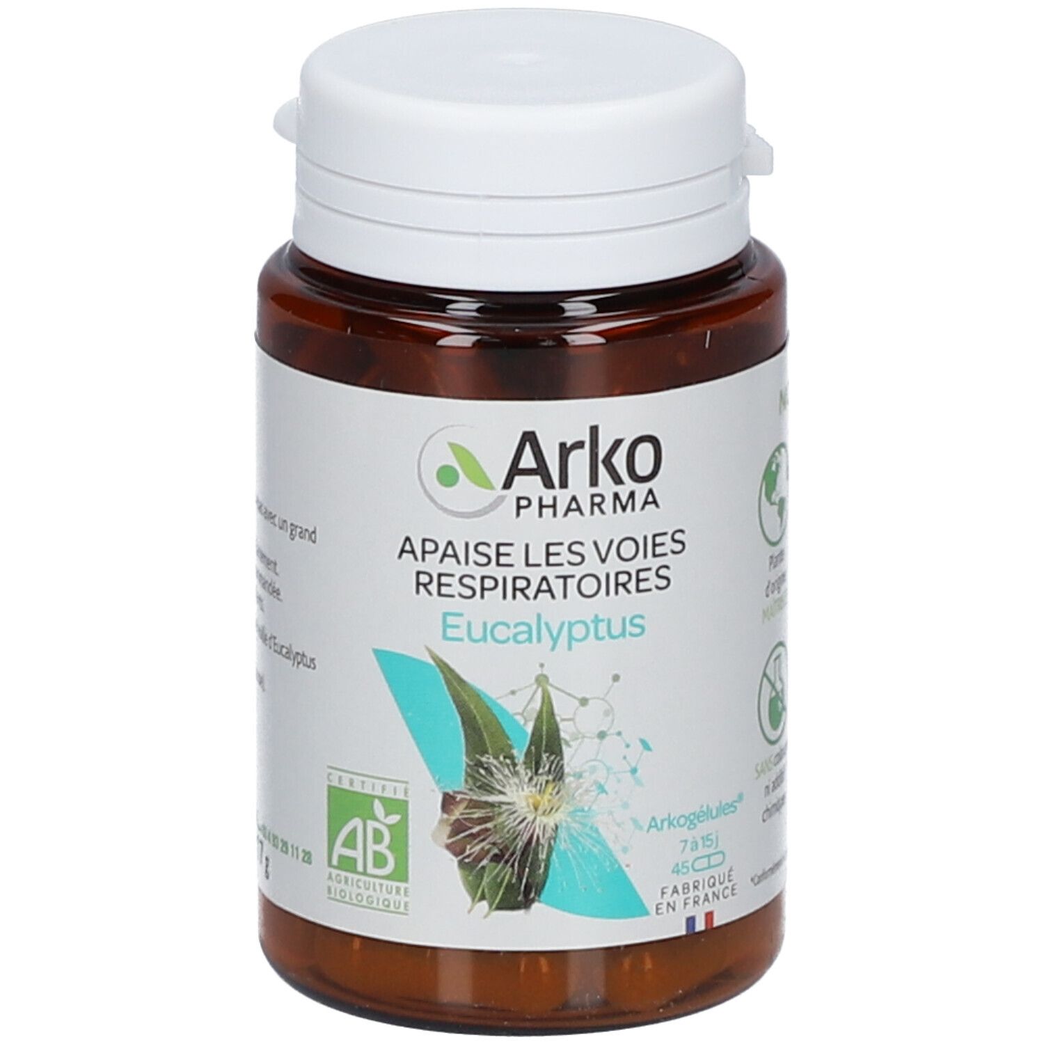 Arkogélules Arkopharma Eucalyptus Bio Capsule(S) 45 Pc(S) Enfants