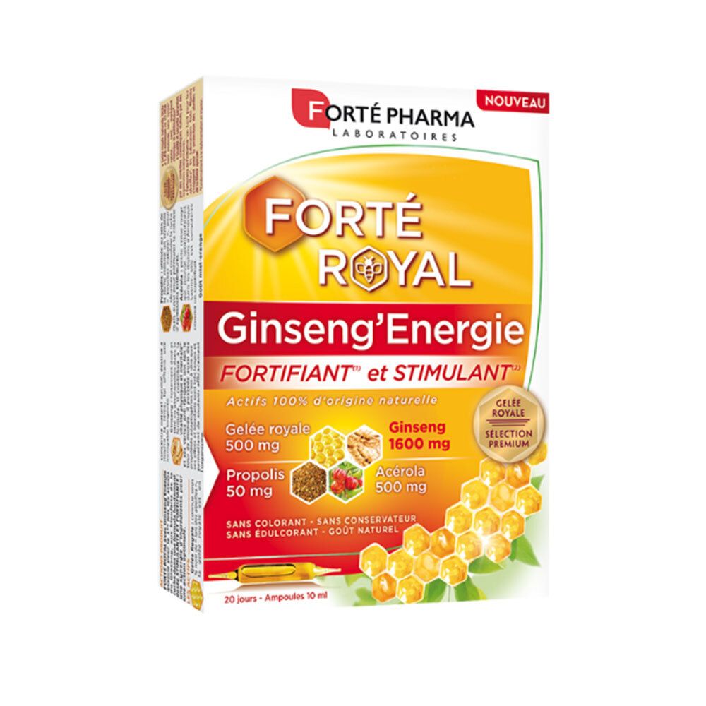 Forté Pharma Royal Ginseng'energie Solution Orale 200 Ml