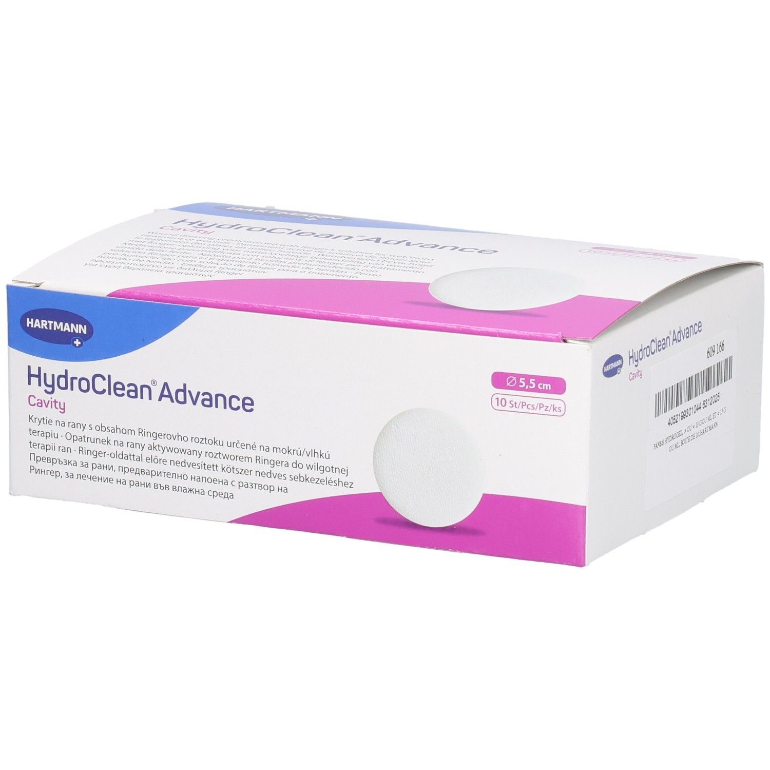 Hydroclean Advance Cavity Pansements 5,5Cm Unités Taille 10 - Image 2