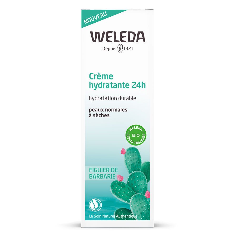 Weleda Figuier De Barbarie Crème Hydratante 24 H Pour La Peau 30 Ml