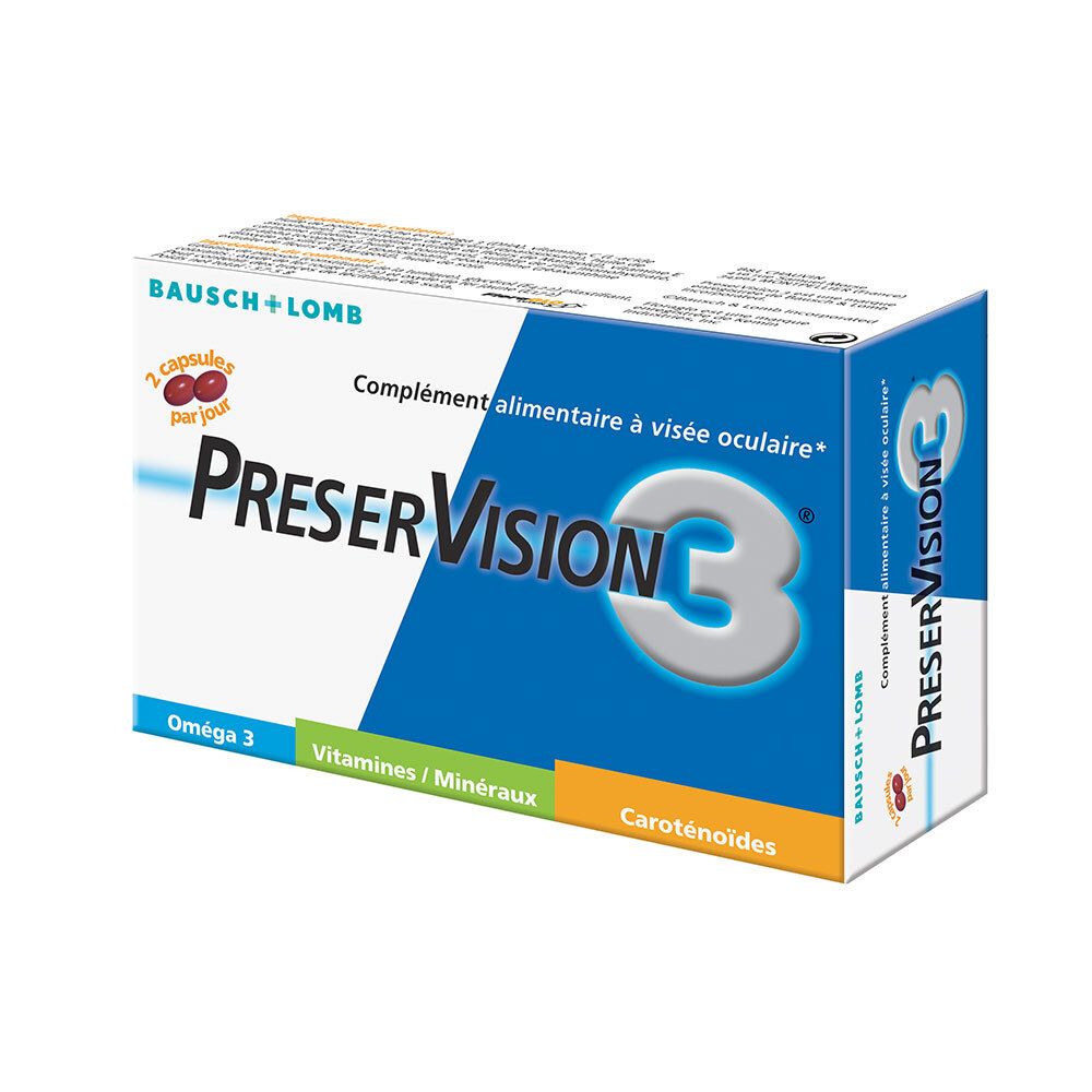 PreserVision3 60 Capsules 1 Mois 60 pc(s) Capsule(S)