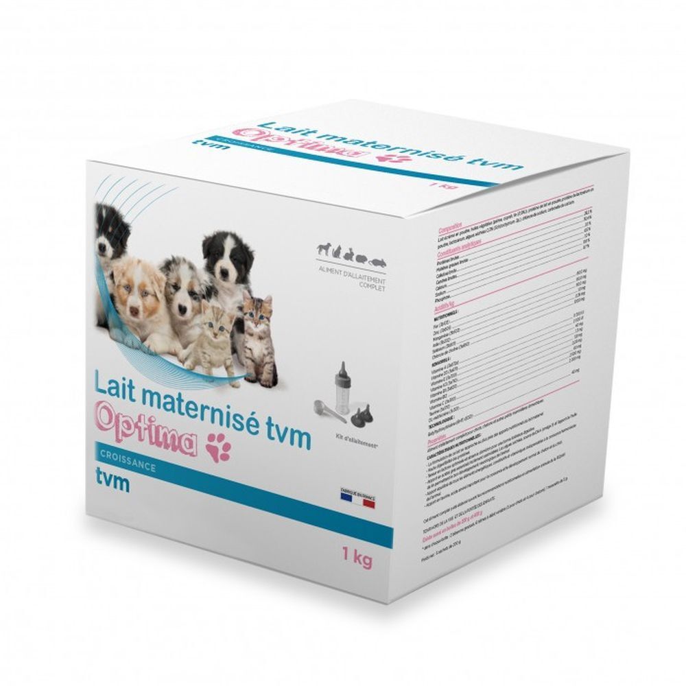 tvm Optima Lait maternisé pour animaux domestiques 1000 g Poudre