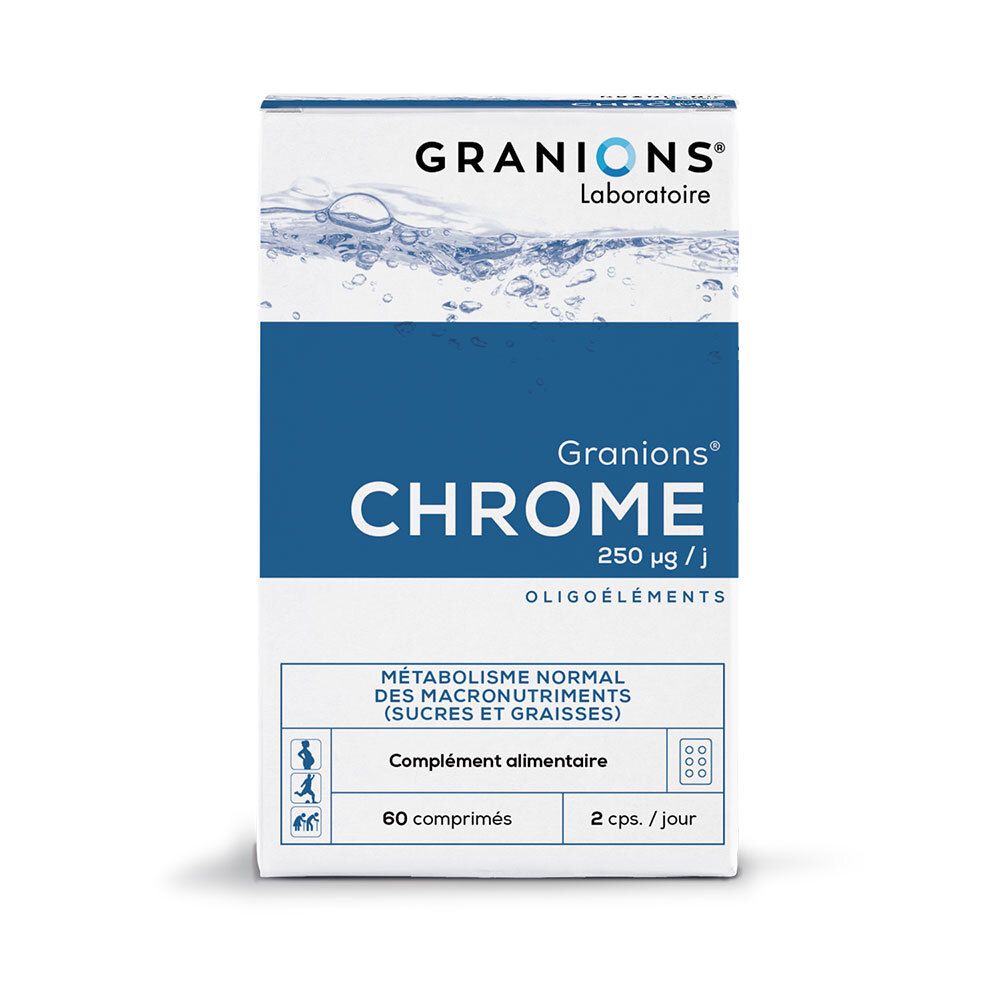 Granions Laboratoire Des Granions® Chrome 250 Μg Comprimé(S) 60 Pc(S) Enfants