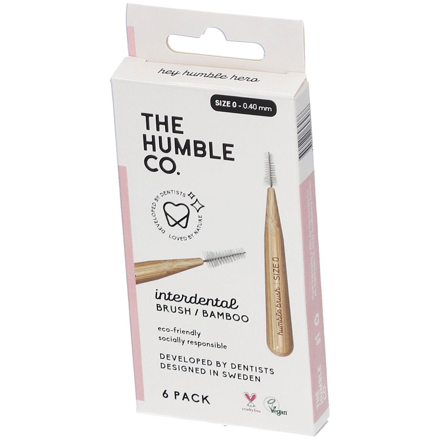 Humble Bamboo Brosse Interdentaire - Rose - Image 2